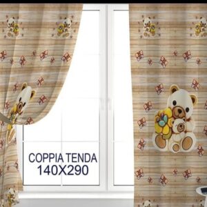 Tende orso con fiore