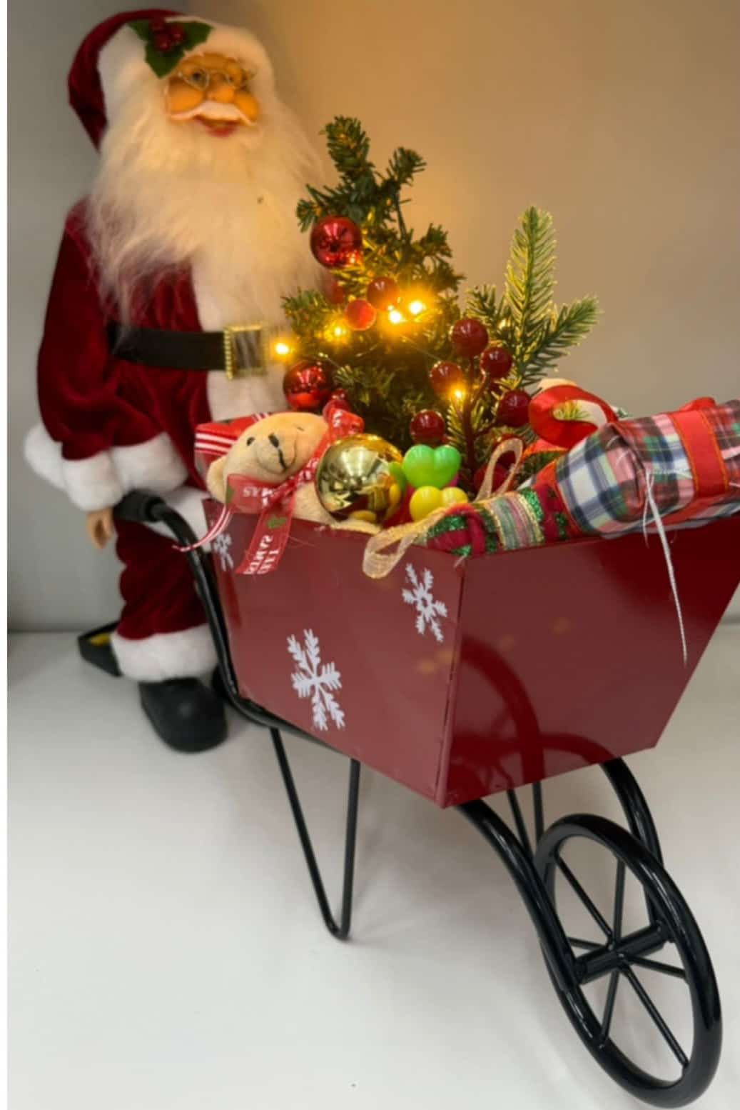Babbo Natale Con Carrello