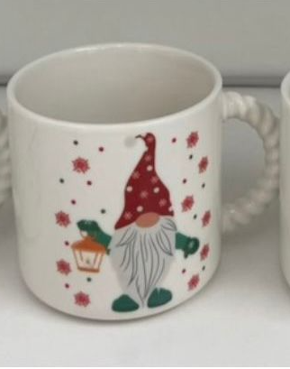 Tazze per colazione a tema Natale - immagine 3