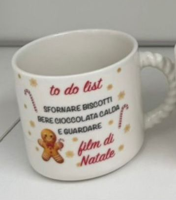 Tazze per colazione a tema Natale - immagine 2