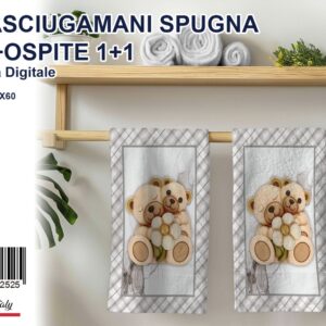 Set asciugamani spugna
