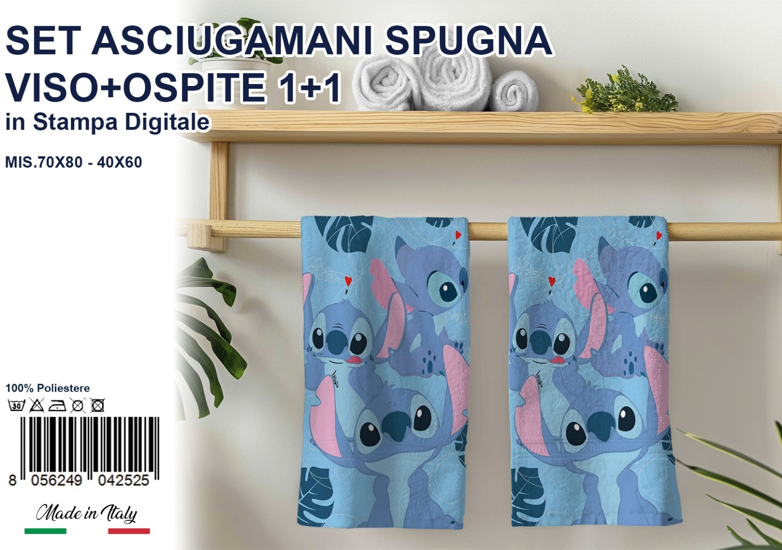 Set Asciugamano Spugna - immagine 5