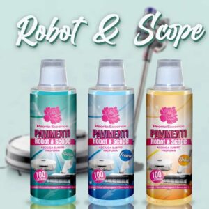 Detergente Pavimento Robot e Scopa