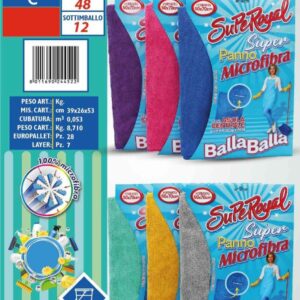 Balla Balla Super Royal Panno in Microfibra