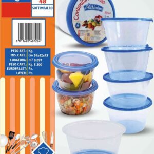 Set 4 Contenitori Freschissimo - 1000 ml